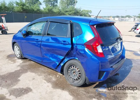 2015 Honda Fit Lx из США, поврежденный, VIN 3HGGK5H57FM771794